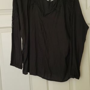 Black Lacy Blouse